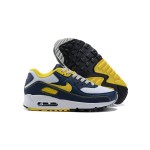 Nike Air Max 90 DC9845-101 Navy Blue Sneakers with Yellow Accents