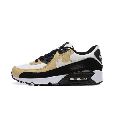 Nike Air Max 90 DE3522-001 - Beige, Black & White Sneakers with Iconic Air Max Cushioning | Timeless Style & Comfort