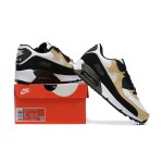 Nike Air Max 90 DE3522-001 - Air Maxクッション搭載のベージュ、ブラック、ホワイトスニーカー