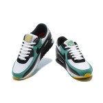 Nike Air Max 90 DM0029-004 화이트 & 티얼 스니커즈, 블랙 오버레이 포함