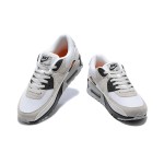 Nike Air Max 90 DM0029-100 - White and Beige Sneakers with Black Details