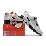 Nike Air Max 90 DM0029-100 - White and Beige Sneakers with Black Details