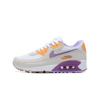 Nike Air Max 90 DM0029-102 - Beige Sneakers with Purple & Orange Accents | Stylish Comfort for Every Occasion