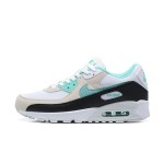 Nike Air Max 90 DM0029-104 - White Sneakers with Mint Green and Black Accents