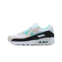 Nike Air Max 90 DM0029-104 - White Sneakers with Mint Green & Black Accents | Fresh & Versatile Design