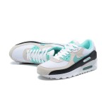 Nike Air Max 90 DM0029-104 - White Sneakers with Mint Green and Black Accents