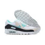 Nike Air Max 90 DM0029-104 - White Sneakers with Mint Green and Black Accents