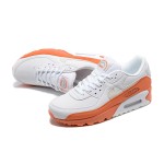 Nike Air Max 90 DM0958-100 - White and Orange Sneakers