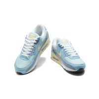 Nike Air Max 90 DM2829-001 - Light Blue & Yellow Sneakers with Pastel Accents | Fresh Style & Everyday Comfort