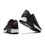 Nike Air Max 90 DQ4071-001 - Schwarze & Graue Sneaker mit Rosa Akzenten