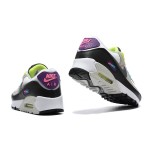 Nike Air Max 90 DR9900-100 - グレー、ブラック、ホワイトのマルチカラースニーカー、ネオンアクセント付き