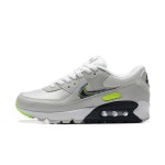 Nike Air Max 90 DV3480-100 Weiße Sneaker mit Mehrfarbigem Swoosh & Neon-Akzenten