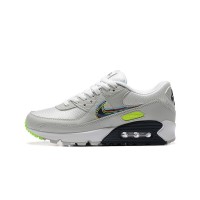 Nike Air Max 90 DV3480-100 - Weiße Sneaker mit Mehrfarbigem Swoosh und Neon-Akzenten | Modernes Design & Alltäglicher Komfort