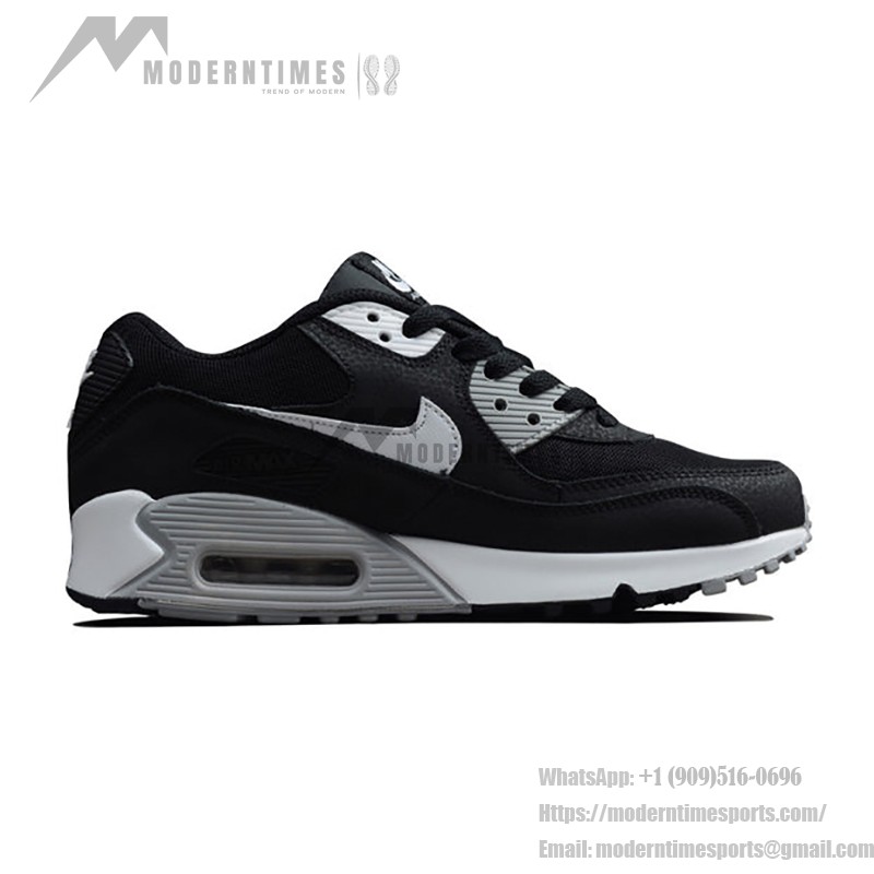 Nike Air Max 90 Essential 'Black/White' 616730-012 - Sleek Black Sneakers with White Accents and Max Air Cushioning