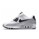 Nike Air Max 90 Essential 616730-111 - Weiß & Schwarze Sneaker mit Air-Dämpfung