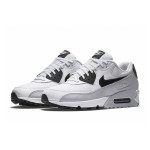 Nike Air Max 90 Essential 616730-111 - Weiß & Schwarze Sneaker mit Air-Dämpfung