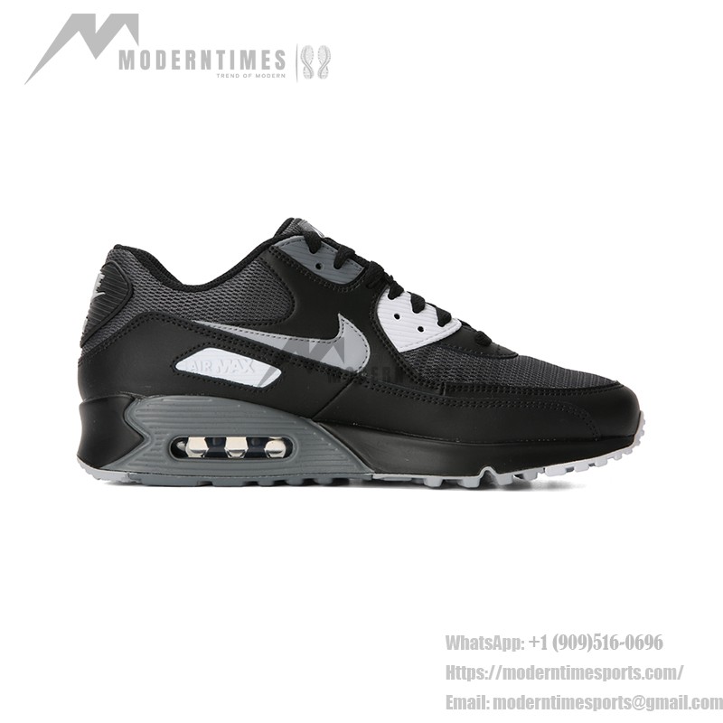 Nike Air Max 90 Essential AJ1285-003 - Black & Grey Sneakers with Air Cushioning