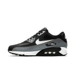 Nike Air Max 90 Essential AJ1285-018 - Classic Black & Grey Sneakers with White Swoosh