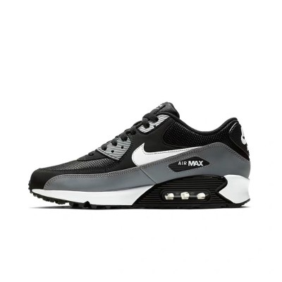 Nike Air Max 90 Essential AJ1285-018 - Classic Black & Grey Sneakers with White Swoosh for Everyday Comfort