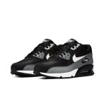 Nike Air Max 90 Essential AJ1285-018 - Classic Black & Grey Sneakers with White Swoosh