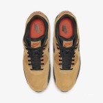 Nike Air Max 90 Essential 'Tan Suede/Black' AJ1285-700 - Tan Suede Sneakers with Black Overlays