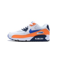 Nike Air Max 90 Essential 'Total Orange/Blue' AJ1285-104 | Bold Vibrant Design with Max Air Comfort