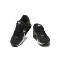 Nike Air Max 90 FD0657-001 - Black Sneakers with Metallic Silver Swoosh | Sleek Design & Everyday Comfort