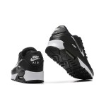 Nike Air Max 90 FD0657-001 - Black Sneakers with Metallic Silver Swoosh