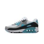 Nike Air Max 90 FD0678-100 - Weiße Sneaker mit blauen und grauen Akzenten