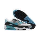 Nike Air Max 90 FD0678-100 - Weiße Sneaker mit blauen und grauen Akzenten