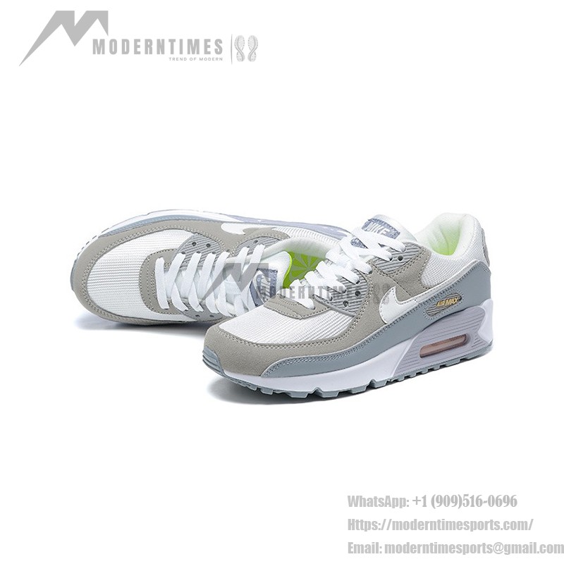 Nike Air Max 90 FJ4824-001 - White, Beige & Gray Sneakers