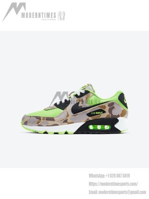 Nike Air Max 90 'Green Camo' CW4039-300 - Vibrant Camouflage with Bold Style