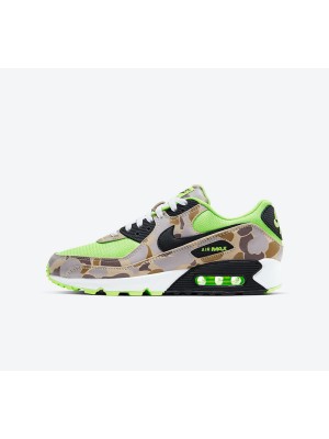 Nike Air Max 90 'Green Camo' CW4039-300 - Lebendige Tarnung mit mutigem Stil