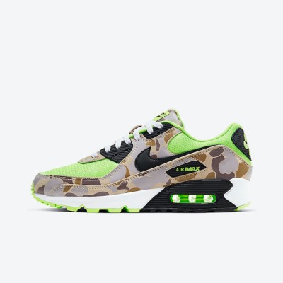 Nike Air Max 90 'Green Camo' CW4039-300 - Vibrant Camouflage with Bold Style