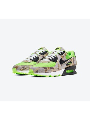 Nike Air Max 90 'Green Camo' CW4039-300 - Vibrant Camouflage with Bold Style