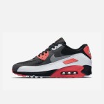 Nike Air Max 90 OG 'Infrared' 725233-006 - Black, White, and Infrared Sneakers with Max Air Cushioning