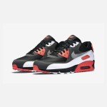 Nike Air Max 90 OG 'Infrared' 725233-006 - Black, White, and Infrared Sneakers with Max Air Cushioning