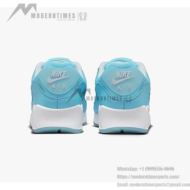 Nike Air Max 90 'Ocean Bliss' FD0734-442 in calming ocean blue with white accents