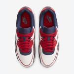 Nike Air Max 90 Premium 'Navy/Red/White' CJ0611-101 with vibrant navy, red, and white accents