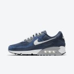 Nike Air Max 90 Premium 'Obsidian/Weiß' DA1641-400 in Marineblau und Weiß