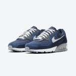 Nike Air Max 90 Premium 'Obsidian/Weiß' DA1641-400 in Marineblau und Weiß