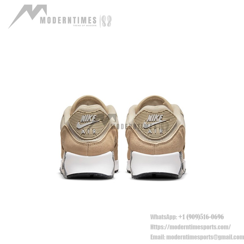 Nike Air Max 90 Premium 'Sandstone/Light Iron Ore' DA1641-201 in beige and grey tones