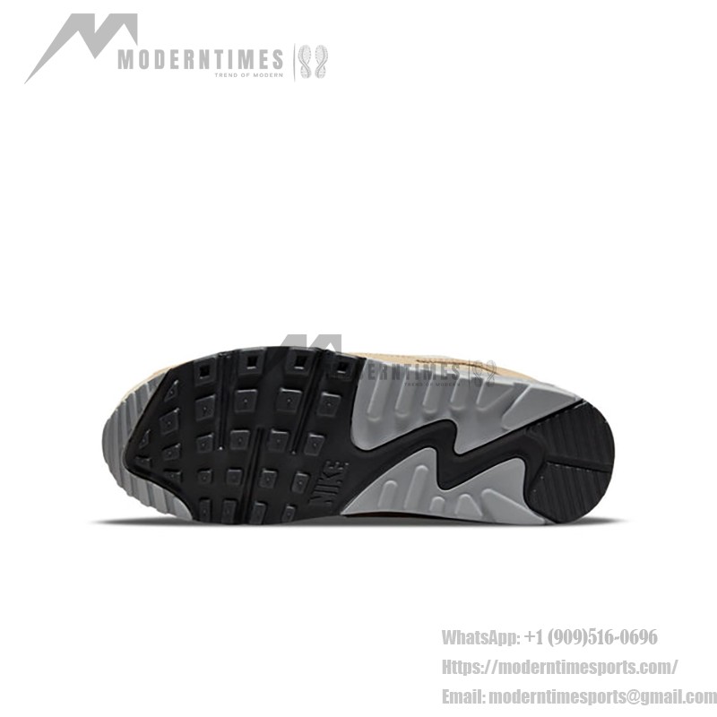 베이지와 회색 톤으로 구성된 Nike Air Max 90 Premium 'Sandstone/Light Iron Ore' DA1641-201