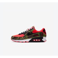 Nike Air Max 90 'Reverse Duck Camo' CW6024-600 - Bold Camo with Vibrant Infrared Accents