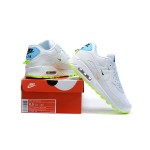 Nike Air Max 90 SE 'Worldwide' CK7069-100 - White Sneakers with Neon Accents and Max Air Cushioning