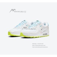 Nike Air Max 90 SE 'Worldwide' CK7069-100 | Clean White Design with Neon Accents and Max Air Comfort