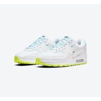 Nike Air Max 90 SE 'Worldwide' CK7069-100 | Clean White Design with Neon Accents and Max Air Comfort