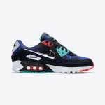 Nike Air Max 90 "Supernova" Edition - Galaxy Design with Neon Accents