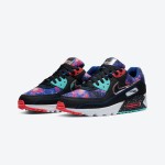 Nike Air Max 90 "Supernova" Edition - Galaxy Design with Neon Accents