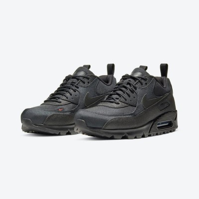 Nike Air Max 90 Surplus CQ7743-001 - Triple Black Rugged Sneakers | All-Weather Comfort & Durable Design